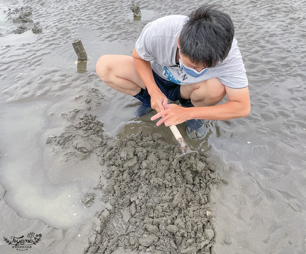 新竹挖蛤｜免費挖蛤景點，新竹香山「海山漁港海灘」親子一起玩沙挖蛤趣！！交通停車注意事項資訊~ @緹雅瑪 美食旅遊趣