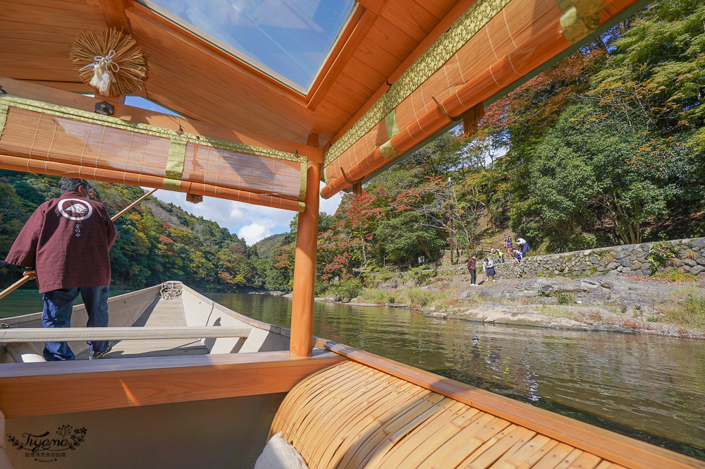 虹夕諾雅 京都 屋形船“翡翠”，遊嵐山桂川的夢幻之舟，預約制每日限定名額 @緹雅瑪 美食旅遊趣