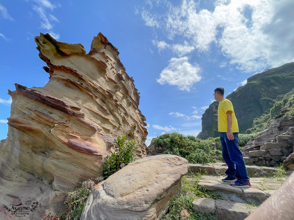 東北角景點｜南雅奇岩，順路好拍的免費景點，一起來拍搞怪照~ @緹雅瑪 美食旅遊趣