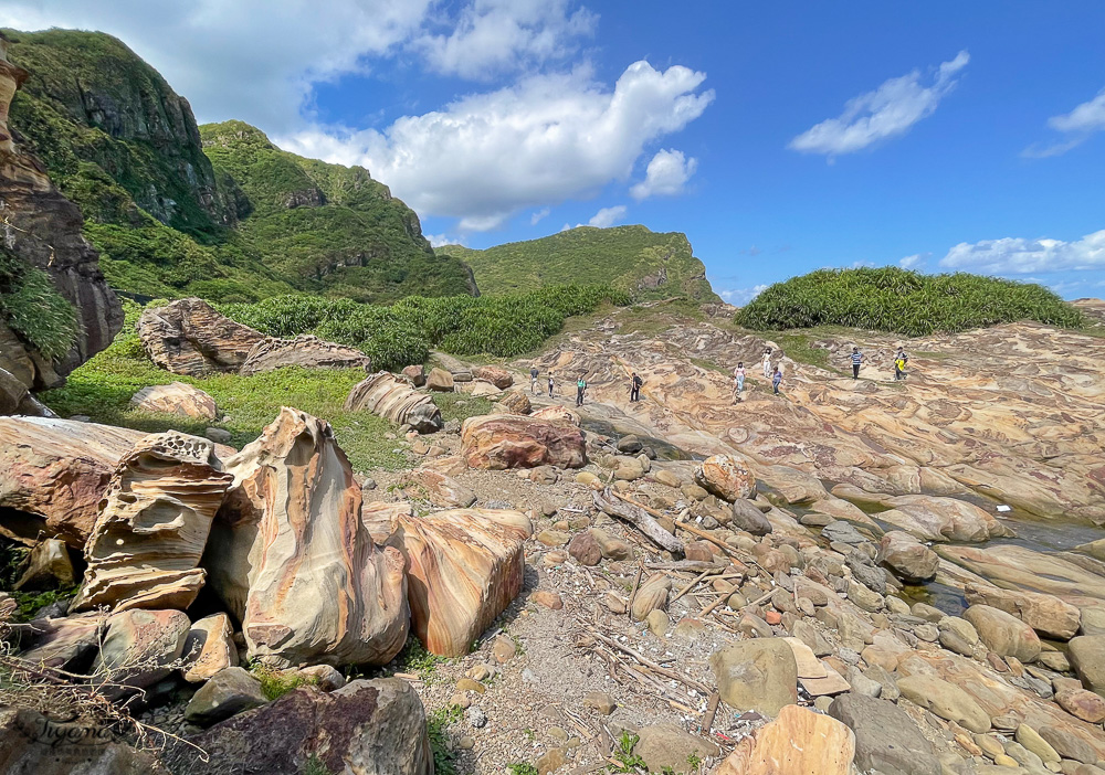 東北角景點｜南雅奇岩，順路好拍的免費景點，一起來拍搞怪照~ @緹雅瑪 美食旅遊趣