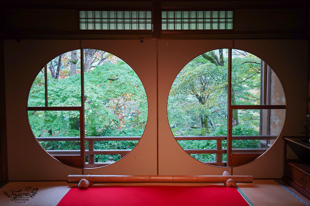 京都賞楓｜祐齋亭｜京都嵐山｜鏡面楓葉，染料藝術家工作室內的絕美秘境賞楓景點，宛如仙境！！ @緹雅瑪 美食旅遊趣