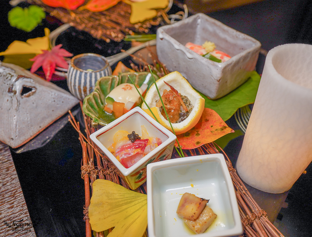 虹夕諾雅 京都晚餐｜虹夕諾雅 京都早餐：懷石料理晚餐「嵐峽的滋味」，客房早餐「日式火鍋早餐」 @緹雅瑪 美食旅遊趣