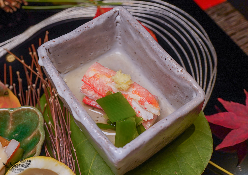 虹夕諾雅 京都晚餐｜虹夕諾雅 京都早餐：懷石料理晚餐「嵐峽的滋味」，客房早餐「日式火鍋早餐」 @緹雅瑪 美食旅遊趣