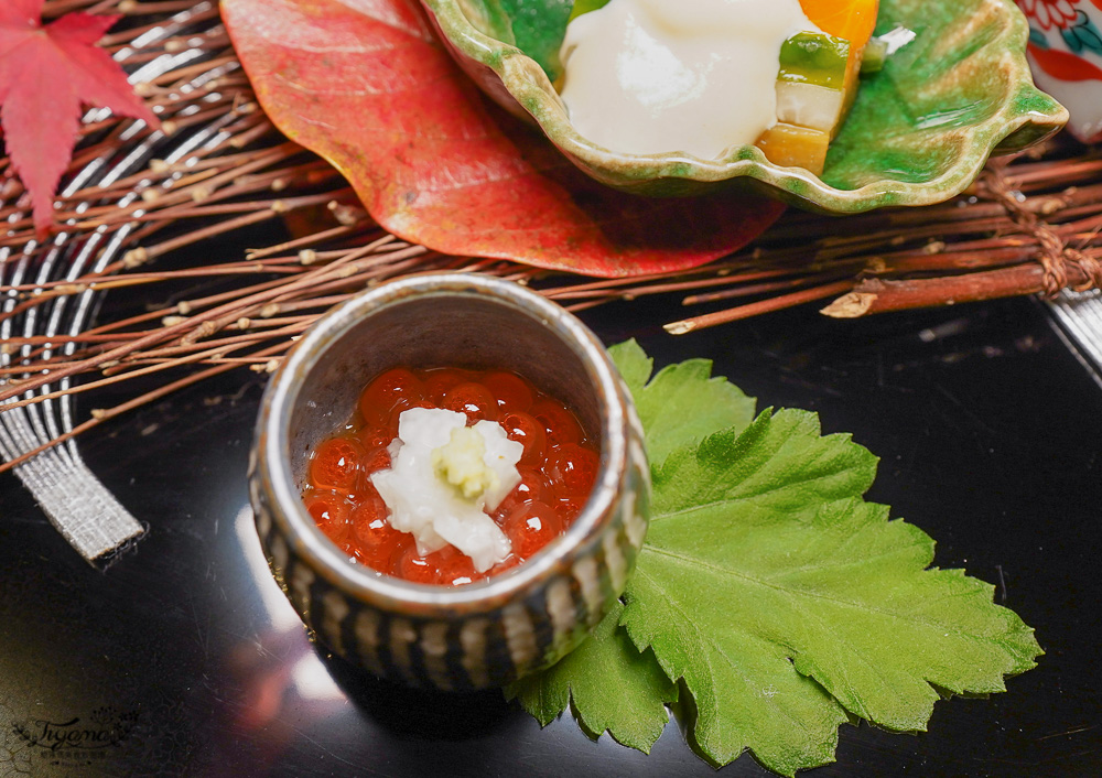 虹夕諾雅 京都晚餐｜虹夕諾雅 京都早餐：懷石料理晚餐「嵐峽的滋味」，客房早餐「日式火鍋早餐」 @緹雅瑪 美食旅遊趣