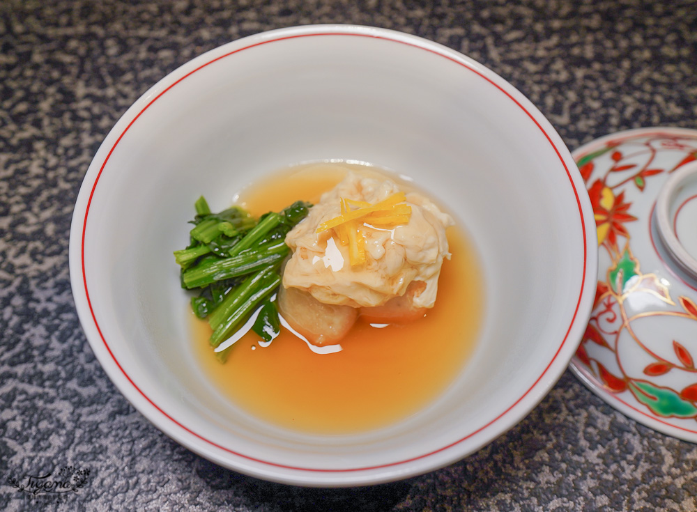 虹夕諾雅 京都晚餐｜虹夕諾雅 京都早餐：懷石料理晚餐「嵐峽的滋味」，客房早餐「日式火鍋早餐」 @緹雅瑪 美食旅遊趣