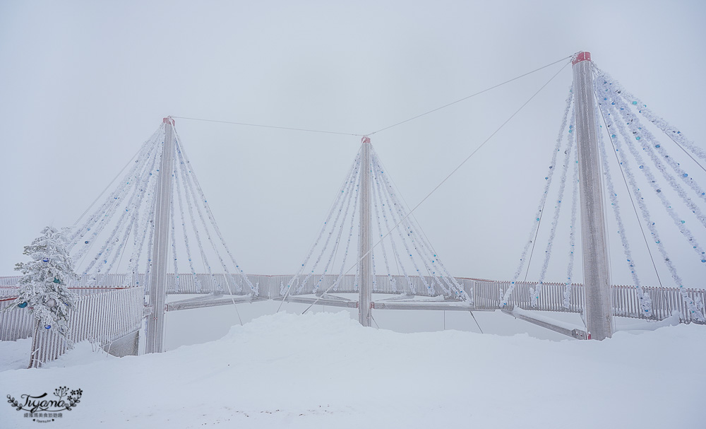 霧冰平台｜雲咖啡｜雪山步道，星野Tomamu度假村冬季限定！！搭纜車一覽樹冰美景，北海道渡假村滑雪勝地！！ @緹雅瑪 美食旅遊趣