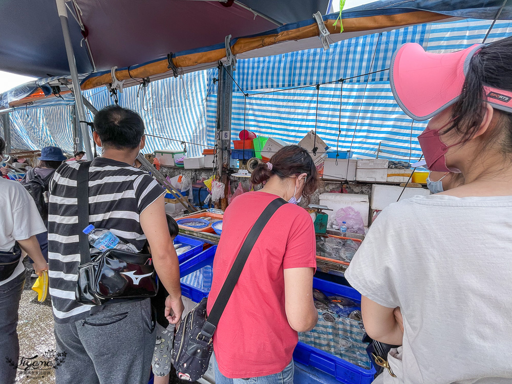 大溪漁港吃海鮮、買現流海鮮！！大溪漁港觀光直銷賣場｜大溪漁夫市集，宜蘭人氣觀光漁貨景點 @緹雅瑪 美食旅遊趣