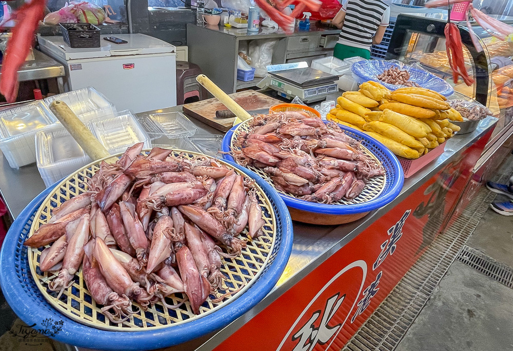 大溪漁港吃海鮮、買現流海鮮！！大溪漁港觀光直銷賣場｜大溪漁夫市集，宜蘭人氣觀光漁貨景點 @緹雅瑪 美食旅遊趣