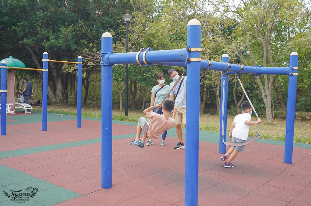 苗栗新公園｜苗栗通霄新生公園：通霄之塔溜滑梯！！山丘上高塔親子公園，近3層樓高溜滑梯 @緹雅瑪 美食旅遊趣