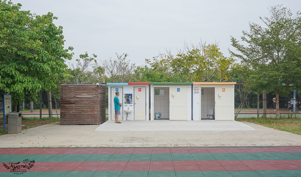 苗栗新公園｜苗栗通霄新生公園：通霄之塔溜滑梯！！山丘上高塔親子公園，近3層樓高溜滑梯 @緹雅瑪 美食旅遊趣