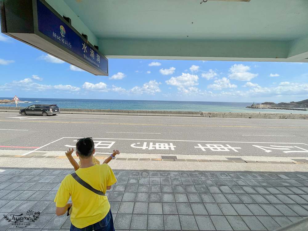 東北角景點｜陰陽海景觀台，台版天空之城！！背山面海賞金瓜石十三層遺址、陰陽漸層海，拍照吹風賞景中途站！！ @緹雅瑪 美食旅遊趣