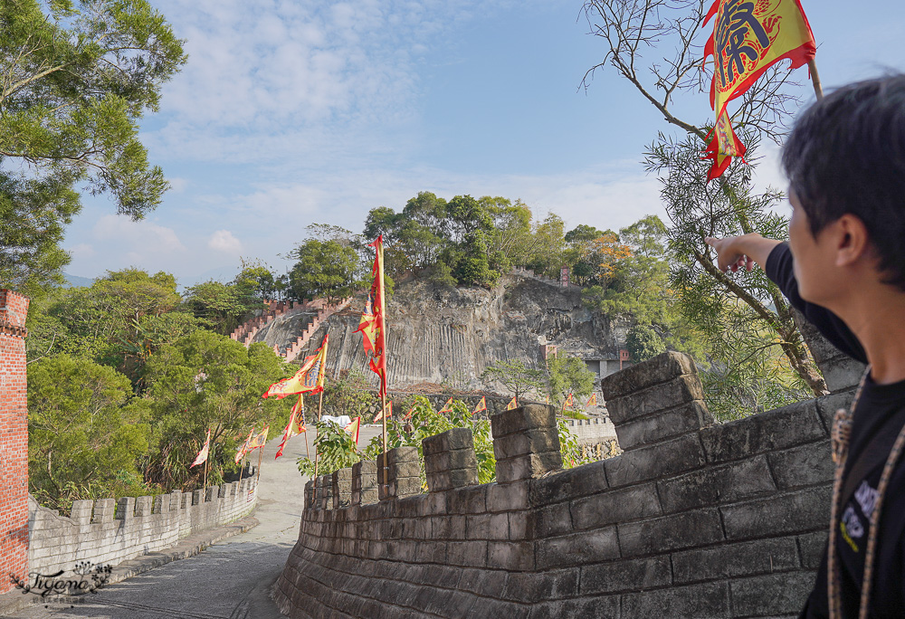 台南景點｜白河景點｜台灣白河萬里長城：一秒進入古裝劇現場，體驗當皇上格格的樂趣 @緹雅瑪 美食旅遊趣