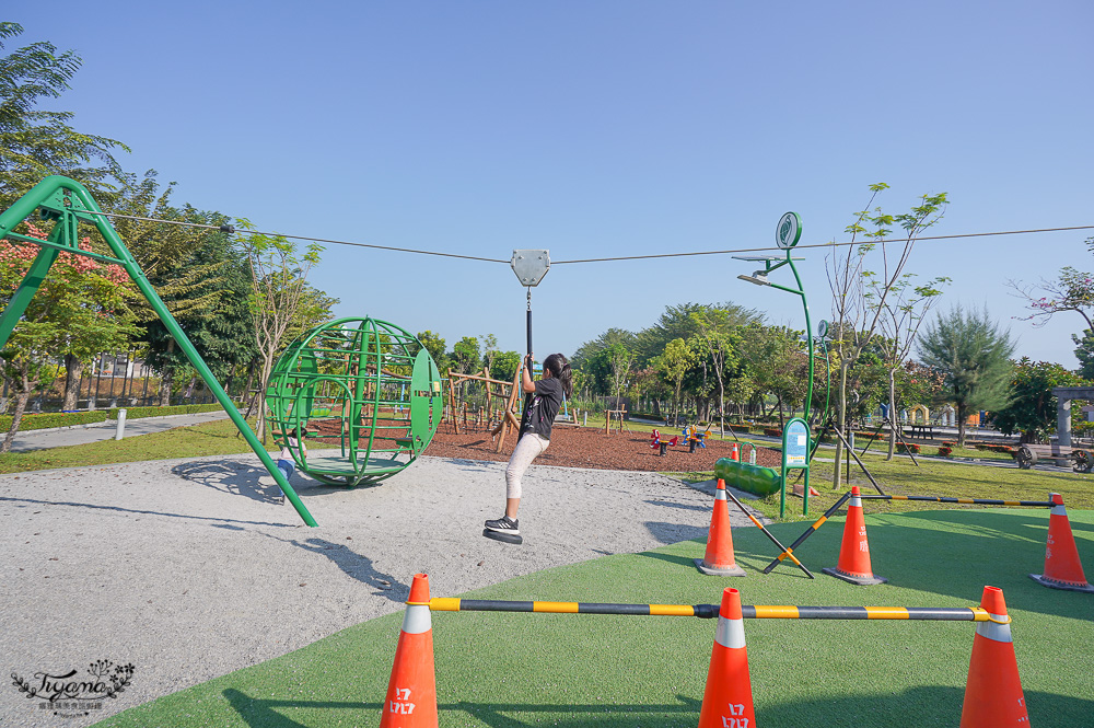 南州環保共融公園，屏東親子公園900坪的大型回收桶遊具溜滑梯！！ @緹雅瑪 美食旅遊趣