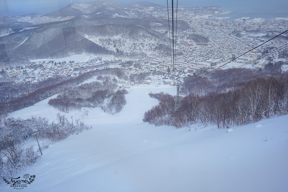 小樽景點 天狗山｜天狗山纜車｜天狗山展望台｜天狗山滑雪場～雪白冰樹、初戀取景，北海道三大夜景之一 @緹雅瑪 美食旅遊趣