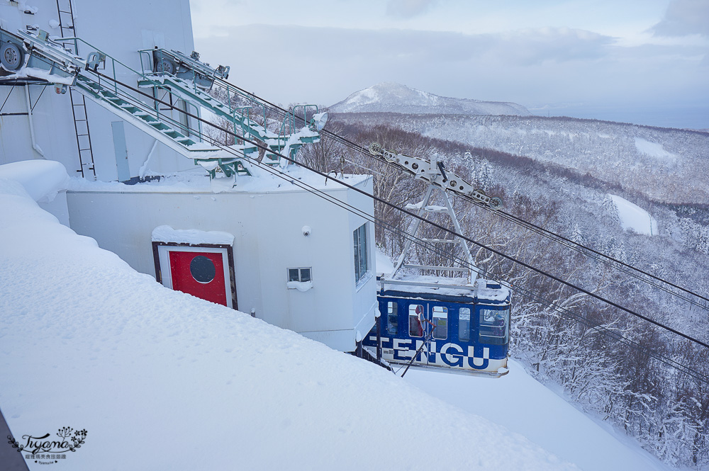 小樽景點 天狗山｜天狗山纜車｜天狗山展望台｜天狗山滑雪場～雪白冰樹、初戀取景，北海道三大夜景之一 @緹雅瑪 美食旅遊趣