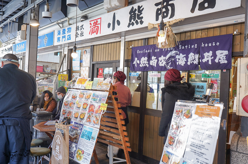 二条市場｜札幌景點：札幌市區海鮮市場，吃海鮮料理當早餐的好地方 @緹雅瑪 美食旅遊趣