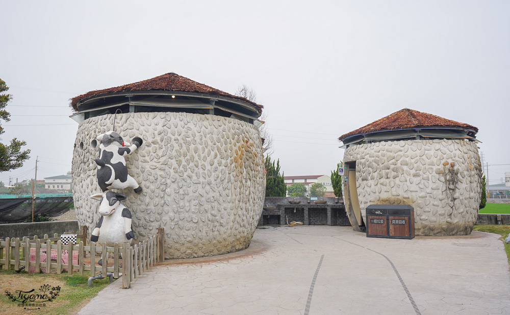 雲林免門票農場，千巧谷牛樂園牧場，好玩親子乳牛農場，沙坑、餵魚、餵乳牛 @緹雅瑪 美食旅遊趣