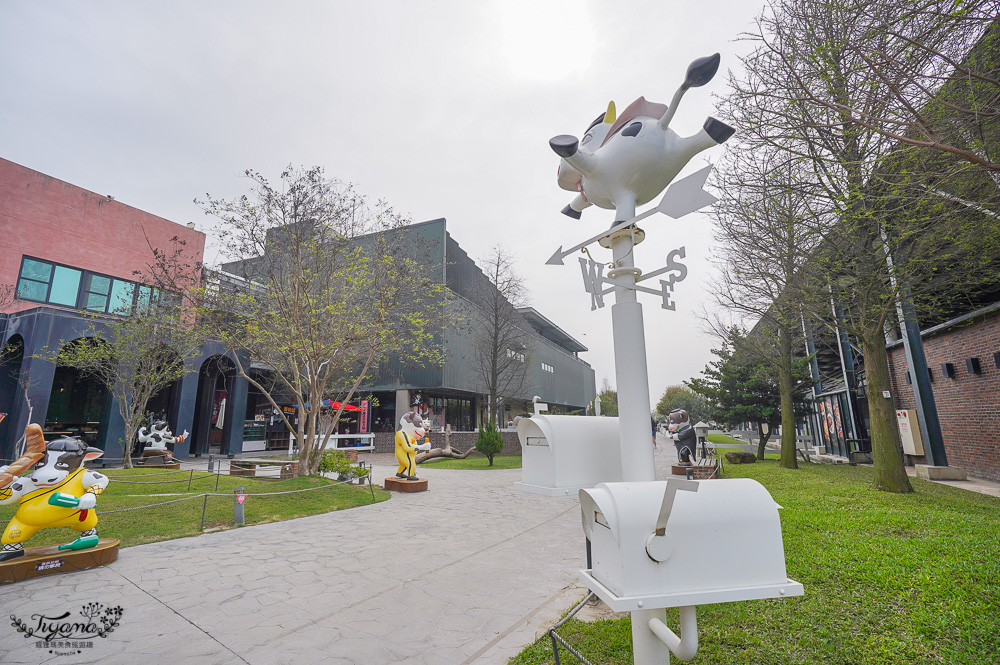 雲林免門票農場，千巧谷牛樂園牧場，好玩親子乳牛農場，沙坑、餵魚、餵乳牛 @緹雅瑪 美食旅遊趣