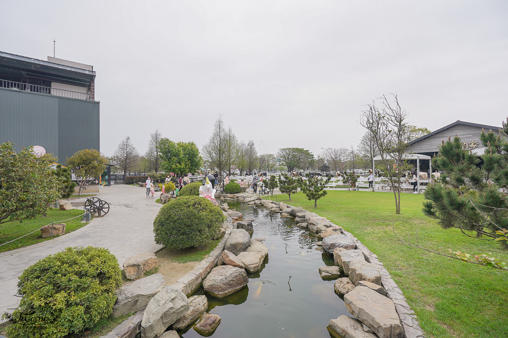 雲林免門票農場，千巧谷牛樂園牧場，好玩親子乳牛農場，沙坑、餵魚、餵乳牛 @緹雅瑪 美食旅遊趣