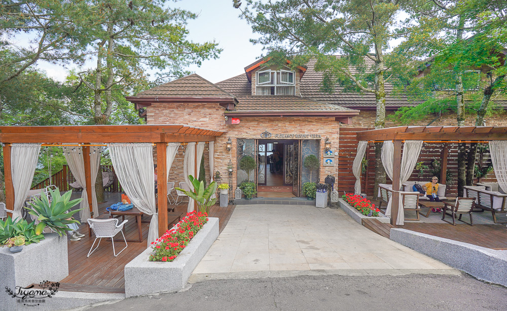 清境住宿｜清境佛羅倫斯渡假山莊，一泊二食浪漫晚餐、景觀自助早餐，走訪妮娜巧克力工坊創始店 @緹雅瑪 美食旅遊趣