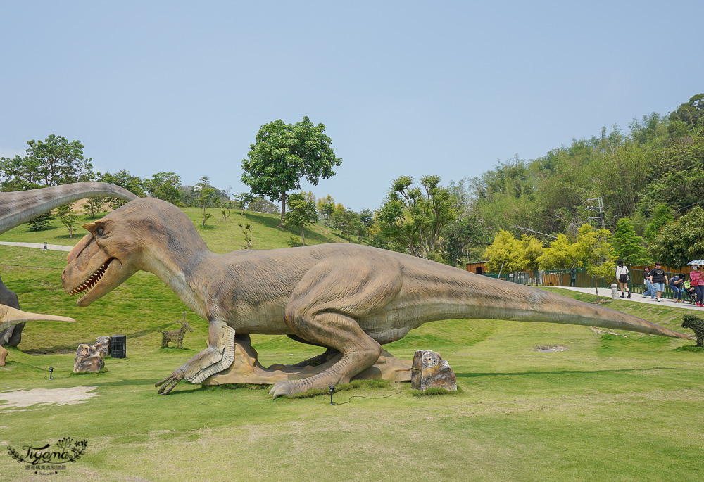 南投親子景點｜九九峰動物樂園，台版侏儸紀恐龍！！偽沖繩恐龍動物鳥樂園 @緹雅瑪 美食旅遊趣