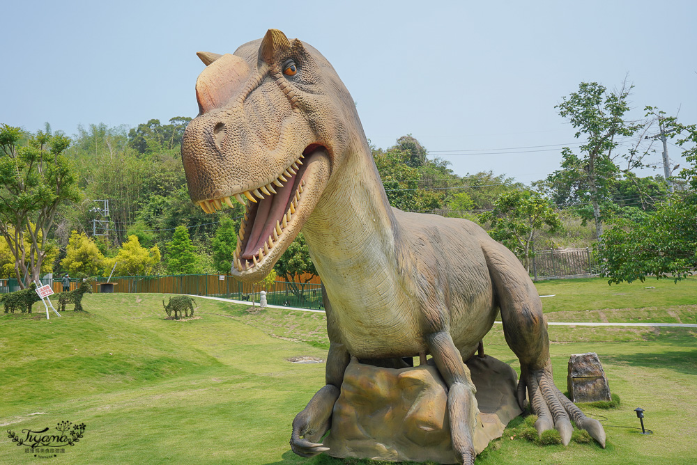 南投親子景點｜九九峰動物樂園，台版侏儸紀恐龍！！偽沖繩恐龍動物鳥樂園 @緹雅瑪 美食旅遊趣