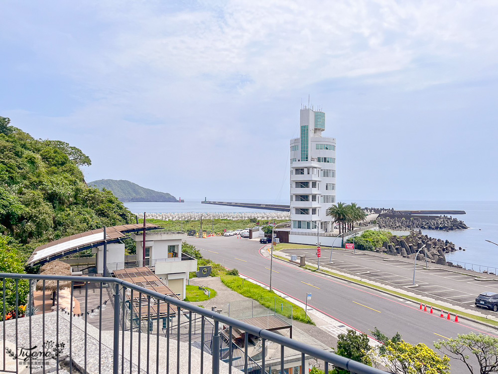 宜蘭海景咖啡廳「喬伊吹吹風」峇里島風戶外露台，豆腐岬風景區旁 @緹雅瑪 美食旅遊趣