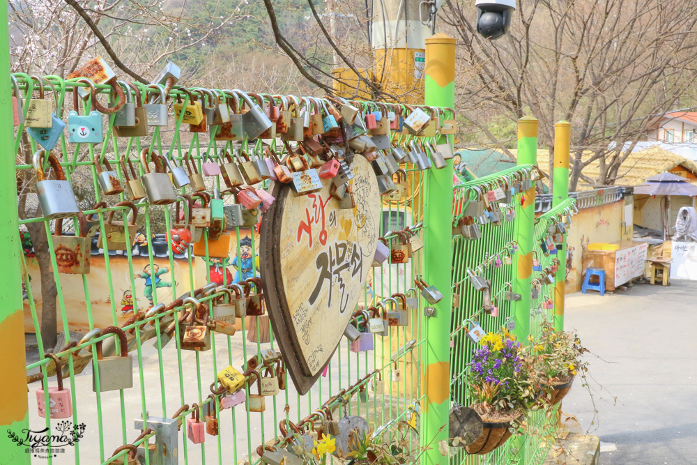 大邱景點。馬飛亭壁畫村：保留舊農村風光的壁畫村，洛東江路線一日遊行程 @緹雅瑪 美食旅遊趣