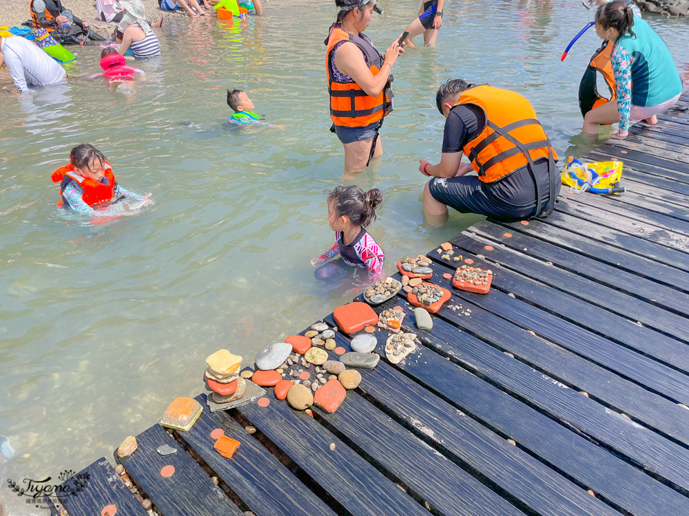 東北角親子玩水景點｜龍洞灣海洋公園：海水泳池、兒童戲水池、海景咖啡 @緹雅瑪 美食旅遊趣