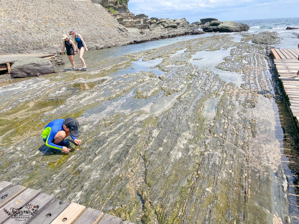 東北角親子玩水景點｜龍洞灣海洋公園：海水泳池、兒童戲水池、海景咖啡 @緹雅瑪 美食旅遊趣