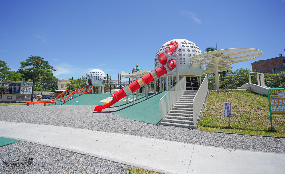 新園共融遊戲場，屏東親子公園｜屏東公園，以特產香瓜鴨蛋主題公園！！ @緹雅瑪 美食旅遊趣