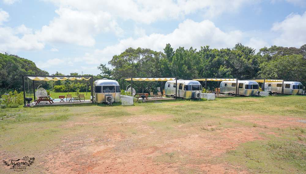 台中露營。森渼原：豪華露營一泊三食， Airstream豪華露營車、Glamping豪華露營區、自搭帳營區 @緹雅瑪 美食旅遊趣