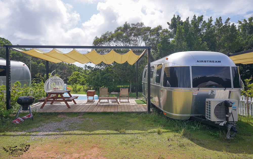 台中露營。森渼原：豪華露營一泊三食， Airstream豪華露營車、Glamping豪華露營區、自搭帳營區 @緹雅瑪 美食旅遊趣