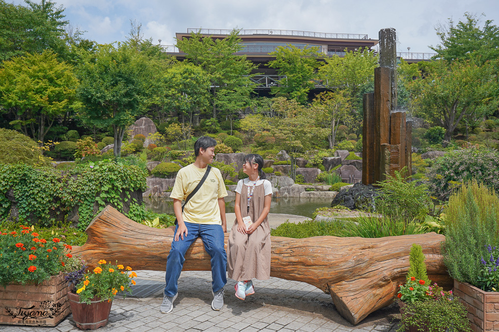 富士河口湖庭園｜ハーブ庭園 旅日記｜光和雲展望台：無料花園＆香草溫室，富士山甲板光和雲展望台 @緹雅瑪 美食旅遊趣