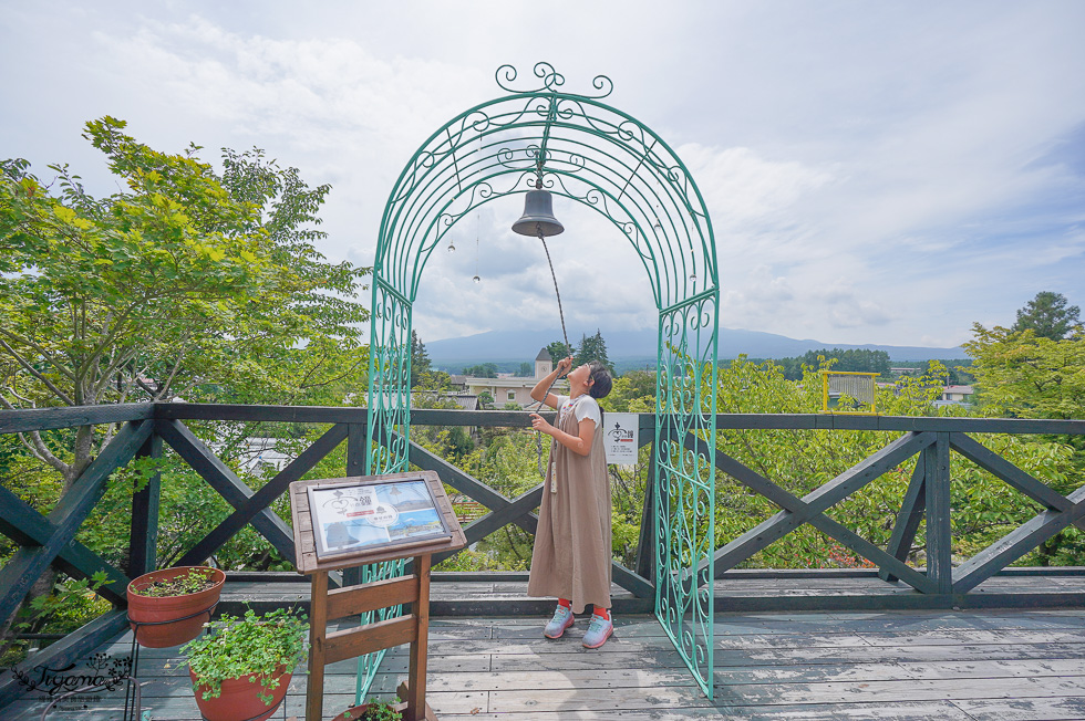 富士河口湖庭園｜ハーブ庭園 旅日記｜光和雲展望台：無料花園＆香草溫室，富士山甲板光和雲展望台 @緹雅瑪 美食旅遊趣