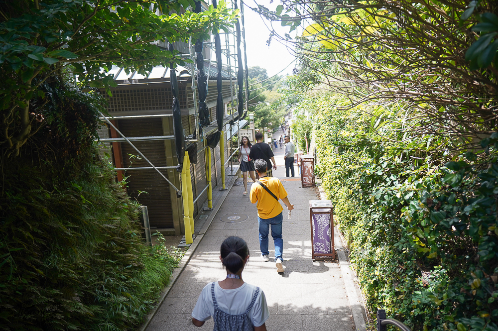 日本鎌倉｜江之島瞭望臺燈塔｜江之島神社：搭自助扶梯到財神神社洗錢，登江之島海蠟燭吃金目鯛魚料理 @緹雅瑪 美食旅遊趣