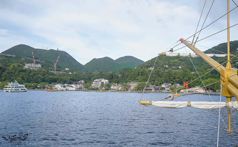 箱根景點｜箱根海賊船｜箱根籚之湖：特別席體驗「箱根町港」到「元箱根港」 @緹雅瑪 美食旅遊趣