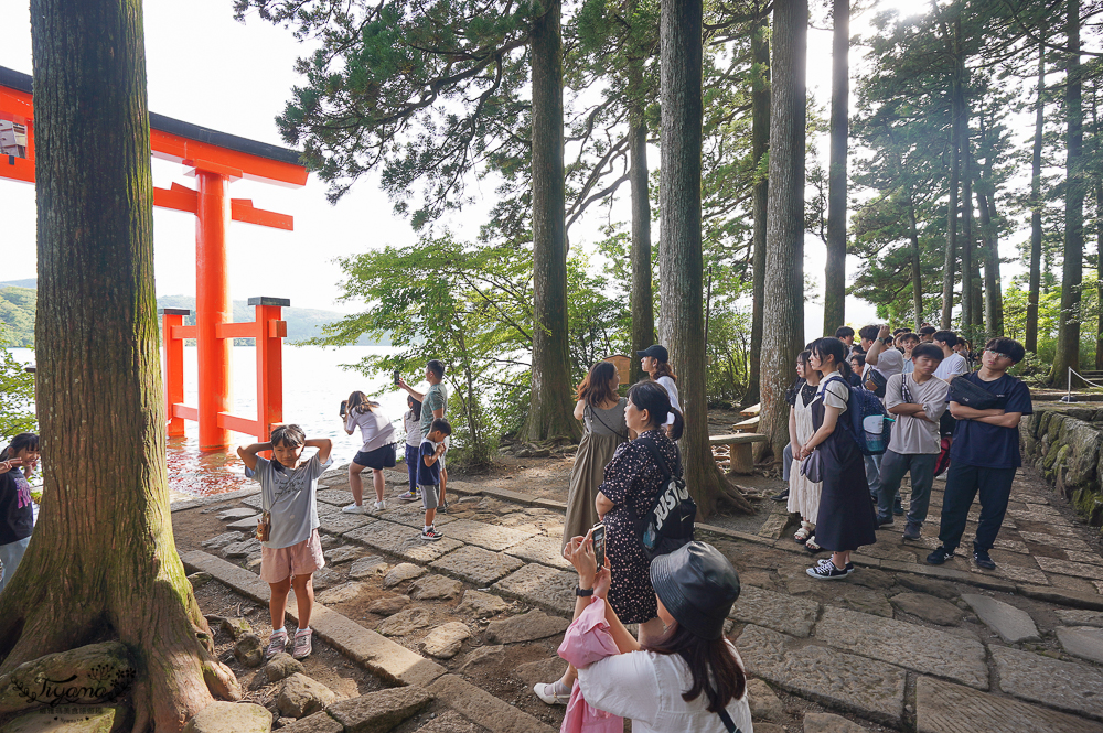 日本神奈川｜箱根一日遊行程，箱根溫泉、箱根纜車大涌谷、箱根神社海盜船、箱根神社、箱根園水族館 @緹雅瑪 美食旅遊趣