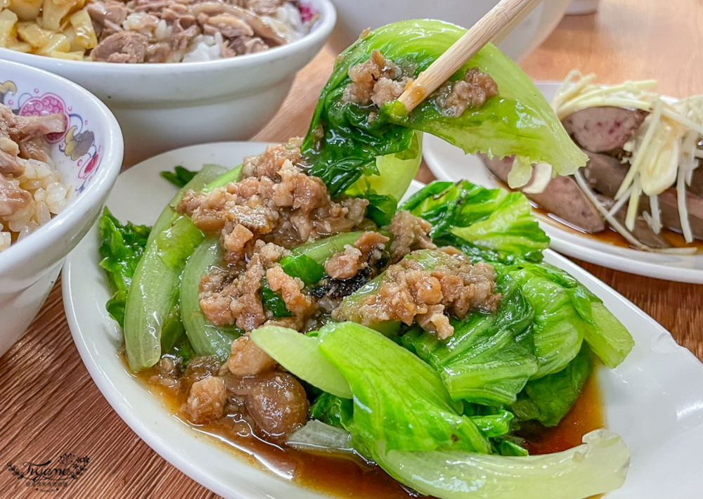 嘉義小吃 聖安鴨肉飯，朴子第一市場附近美食 @緹雅瑪 美食旅遊趣