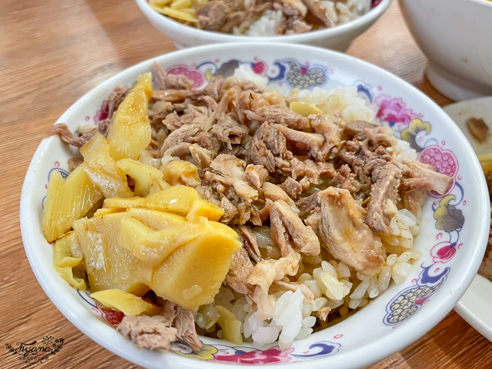 嘉義小吃 聖安鴨肉飯，朴子第一市場附近美食 @緹雅瑪 美食旅遊趣