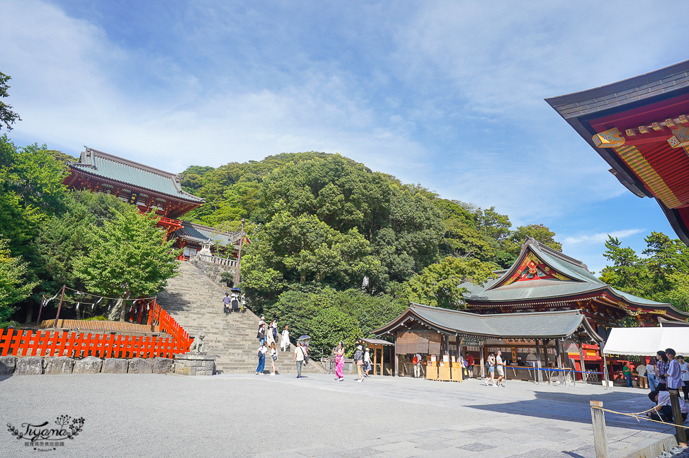 日本鎌倉 鶴岡八幡宮，鎌倉米其林景點，自祓所淨化身心 @緹雅瑪 美食旅遊趣