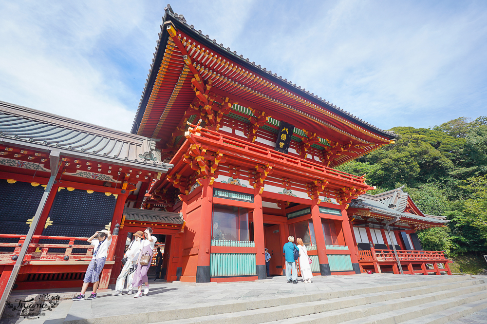 日本鎌倉 鶴岡八幡宮，鎌倉米其林景點，自祓所淨化身心 @緹雅瑪 美食旅遊趣