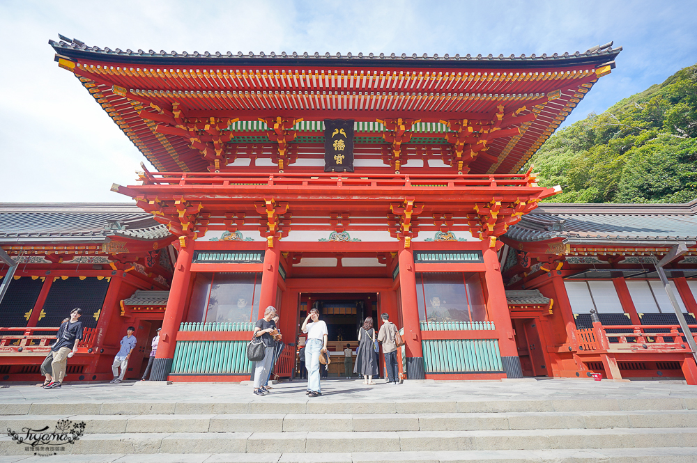 日本鎌倉 鶴岡八幡宮，鎌倉米其林景點，自祓所淨化身心 @緹雅瑪 美食旅遊趣