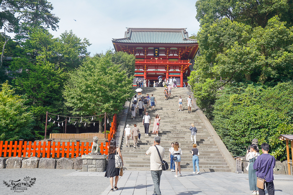 日本鎌倉 鶴岡八幡宮，鎌倉米其林景點，自祓所淨化身心 @緹雅瑪 美食旅遊趣