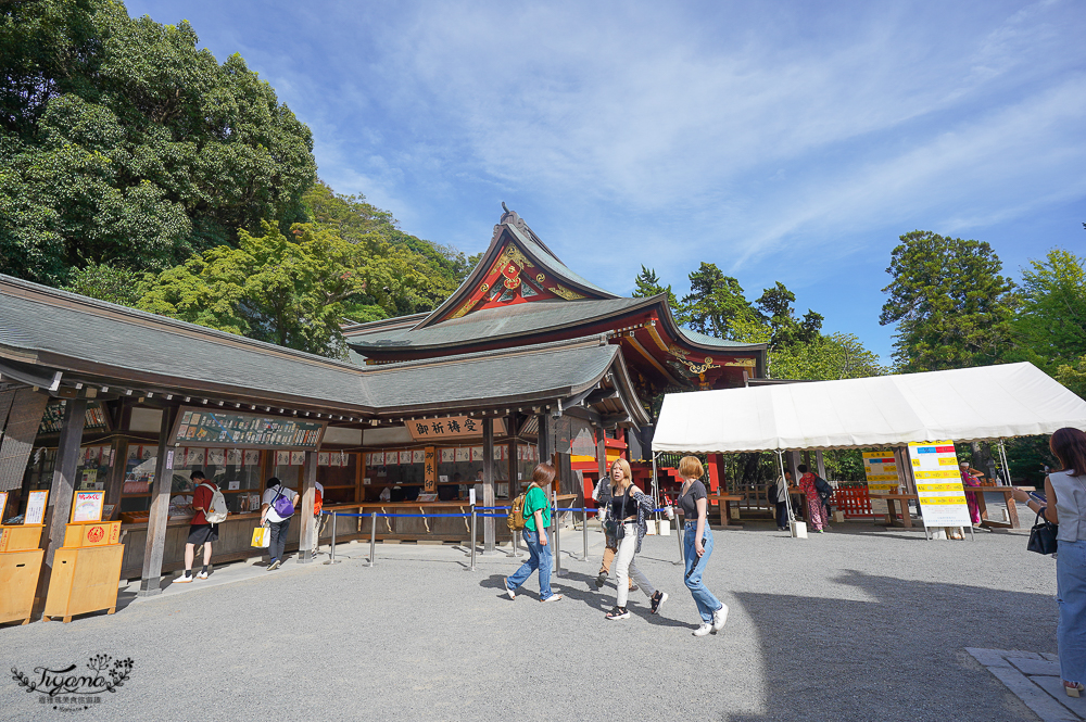 日本鎌倉 鶴岡八幡宮，鎌倉米其林景點，自祓所淨化身心 @緹雅瑪 美食旅遊趣