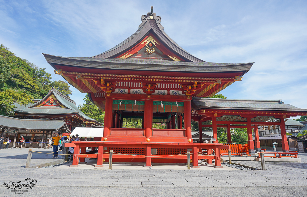 日本鎌倉 鶴岡八幡宮，鎌倉米其林景點，自祓所淨化身心 @緹雅瑪 美食旅遊趣