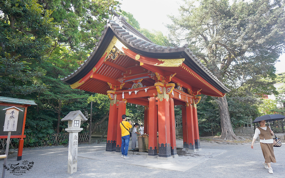 日本鎌倉 鶴岡八幡宮，鎌倉米其林景點，自祓所淨化身心 @緹雅瑪 美食旅遊趣