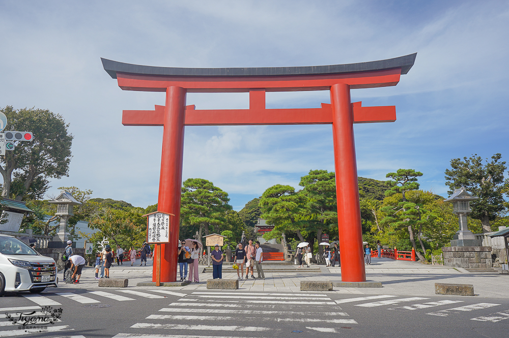 日本鎌倉 鶴岡八幡宮，鎌倉米其林景點，自祓所淨化身心 @緹雅瑪 美食旅遊趣