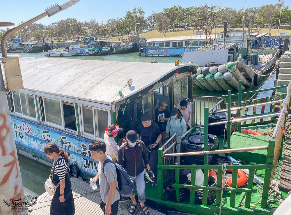 嘉義東石外傘頂洲一日遊，出海到消失的國土船上吃午餐，濕地賞鳥，玩海洋系公園 @緹雅瑪 美食旅遊趣