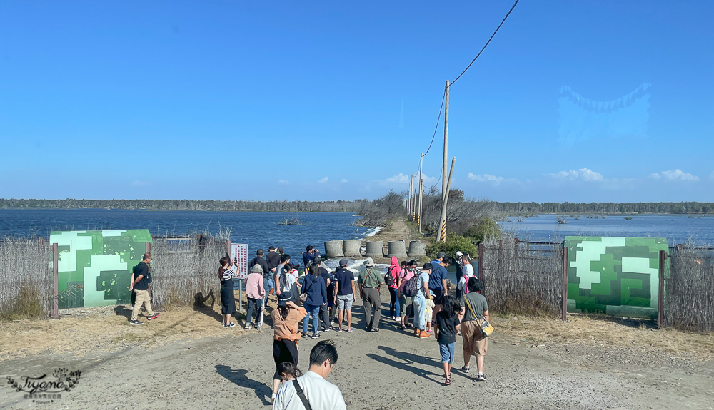 嘉義東石外傘頂洲一日遊，出海到消失的國土船上吃午餐，濕地賞鳥，玩海洋系公園 @緹雅瑪 美食旅遊趣